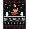 Juniors Womens Nintendo Mario Ugly Christmas Sweater Cowl Neck Sweatshirt - 2 of 4