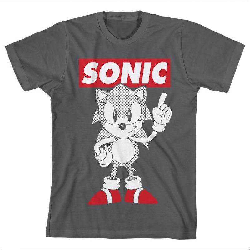 Sonic The Hedgehog Classic Boys T-shirt, 1 of 2