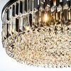 ALOADECOR 5 Lights 24" Modern Glam Round Chandelier With Clear Crystal - 4 of 4