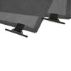 Camco 10 by 4.5 Foot Slide Front Sun Block Panel Awning Screen with Bungee Cords, Tent Stakes, and Support Straps for RV Camper Travel Shade, Black - 2 of 4