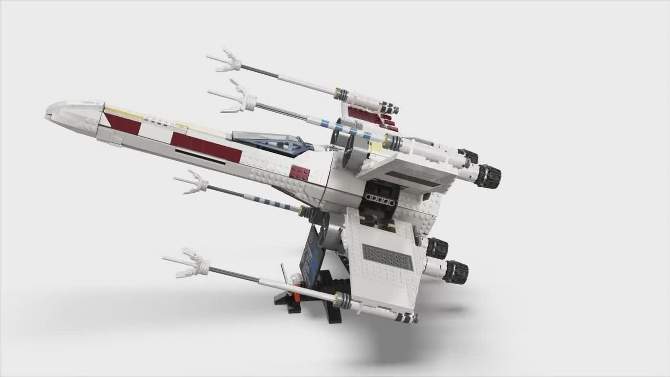 LEGO Star Wars X-Wing Starfighter Set May the 4th Collectible 75355, 2 of 8, play video