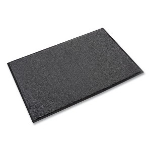 Crown Wonder-Pro Mat, Rectangular, 36 x 60, Charcoal - 1 of 4