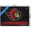 Trends International NHL Ottawa Senators - Logo 20 Framed Wall Poster Prints - 3 of 4