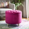 Amiela Tuffted Storage Ottoman - HUD8220 - Safavieh Couture - 2 of 4