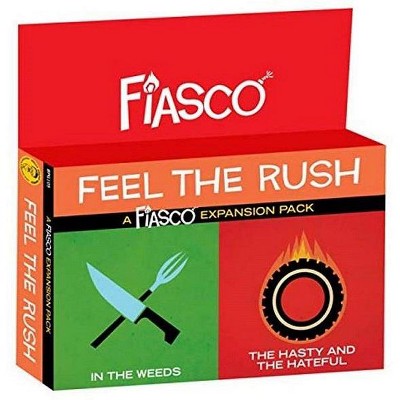 Fiasco Expansion Pack - Feel the Rush Board Game