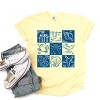 Simply Sage Market Nautical Chart Blue Garment Dyed Tee - 3 of 4