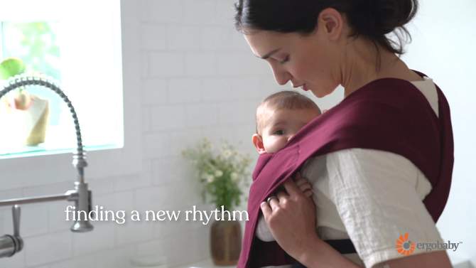Ergobaby Embrace Cozy Knit Newborn Carrier for Babies, 2 of 19, play video
