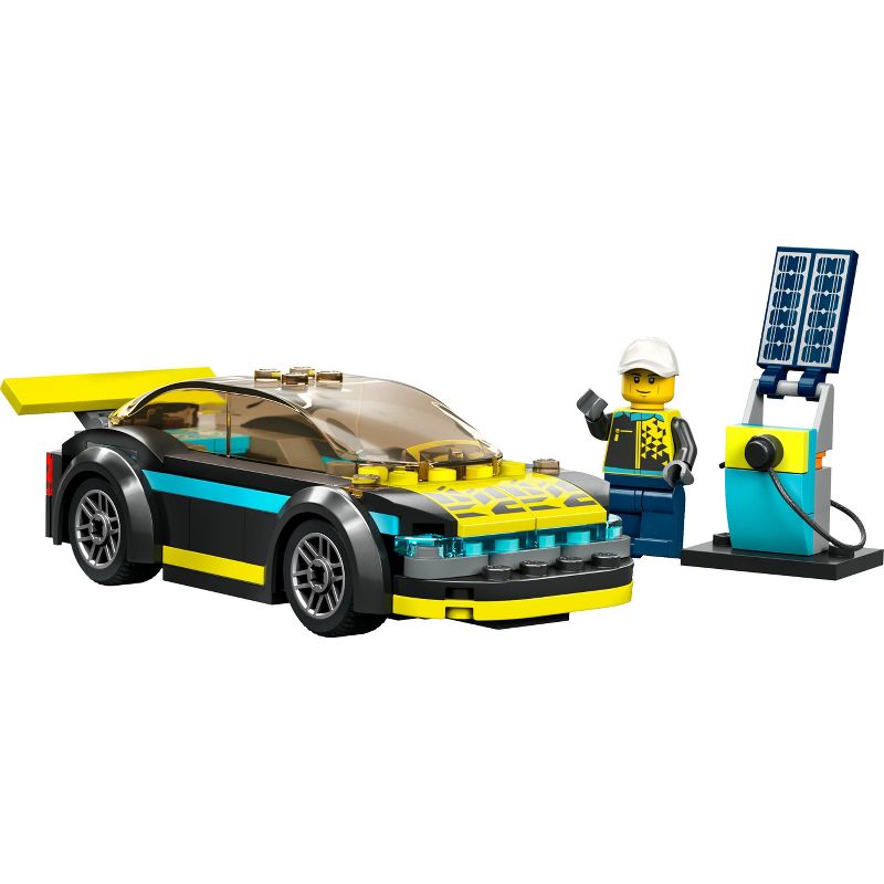 LEGO City Electric Sports Car Building Toy for Kids 60383, 3 of 10