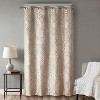 KWPZQEB Blackout Curtain Blinds - Knitted Jacquard Curtains Window Treatment Blackout Drapes/Draperies for Living Room, Bedroom (1 Panel) - 3 of 4