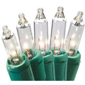 GE String-A-Long 300 Miniature String Lights Incandescent Clear Christmas Lights - 1 of 3