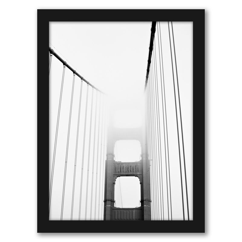 Black and White Cali Coast by Tanya Shumkina - coastal 8 Piece Black Framed Art Set - Americanflat, 6 of 13