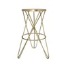 Meridian Furniture,Mercury Gold Iron Bar Stool - 2 of 4