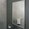 Vynxaria Square LED Backlit Flat Mirror with Sensor Switch and Aluminum Frame - 3 of 4