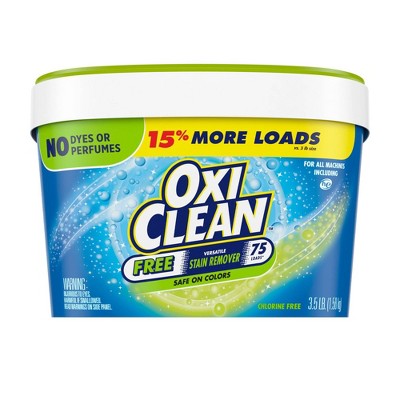 OxiClean Powder Versatile Stain Remover Free - 3.5lbs