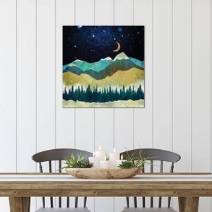 iCanvas Snow Night by SpaceFrog Designs Canvas Print Wall Art - 1 of 3