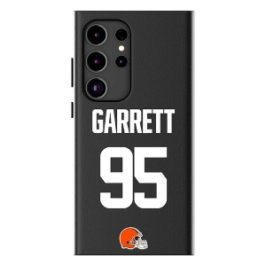Keyscaper Myles Garrett Cleveland Browns 95 Game Tactic MagSafe Compatible Cell Phone Case for Galaxy S25 Plus - 1 of 4