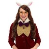 HalloweenCostumes.com    Disney Alice in Wonderland White Rabbit Costume Accessory Kit for Adults and Kids, Purple/White/Yellow - 2 of 4