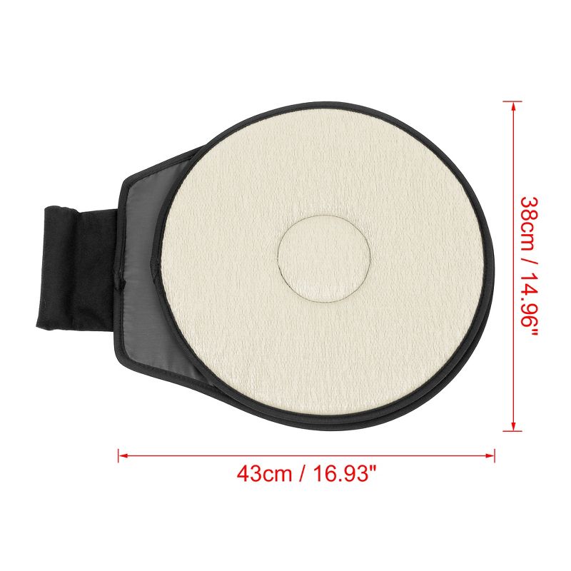 Unique Bargains 360° Rotating Auto Car Multifunction Swivel Seat Cushion Transfer Disc Fit Car Seat, 2 of 7