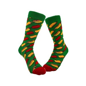 Hot Dog Picnic Socks (Tween Sizes, Small) from the Sock Panda - 1 of 4