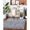 Unique Loom Nostalgia Katie Border Washable Indoor Flatweave Woven Area Rug - 4 of 4