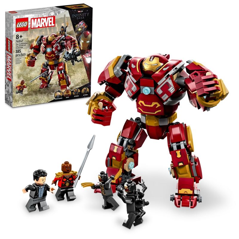 LEGO Marvel The Hulkbuster: The Battle of Wakanda Set 76247, 1 of 8