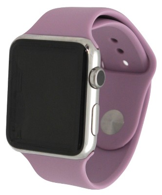 Olivia Pratt Solid Silicone Apple Watch Band Medium to Large Size Wrist M/L only.  Made for 6.5 to 8.5 inch Wrists.