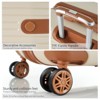 Dexmalle 4 Piece Luggage Set Suitcase Set - 3 of 4