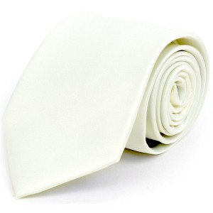 Men's Classic Solid Color Wedding Neck Tie - 1 of 4
