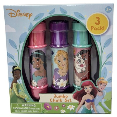 Disney Jumbo Chalk Set Princess - 3pk