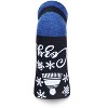 Memoi Women's Let's Get Cozy Low-Cut Non-Skid Socks Navy 9-11 - 3 of 4