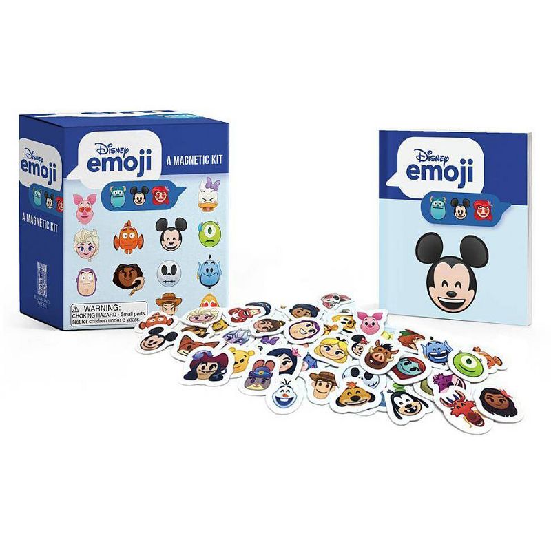 Disney Emoji: A Magnetic Kit - (Rp Minis) (Paperback), 1 of 2