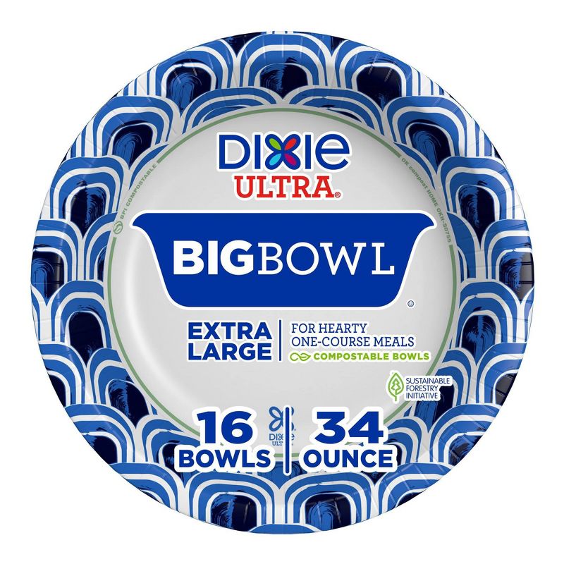 Dixie Ultra Big Bowl - 16ct/34oz, 1 of 12
