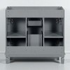36" Bathroom Vanity Cabinet Without Sink, Freestanding Storage Cabinet with 2 Drawers and Soft-Closing Doors - 3 of 4