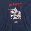 Friday The 13th Axe Poster Adult Pull-Over Hoodie - 2 of 4