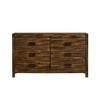 Wren 6 Drawer Dresser Chestnut - Picket House Furnishings: Mid-Century Modern Bedroom Storage, Rubberwood Frame - 4 of 4