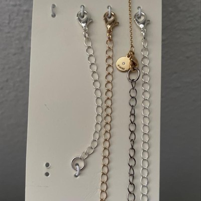 Necklace Extender Silver – Sass & Edge
