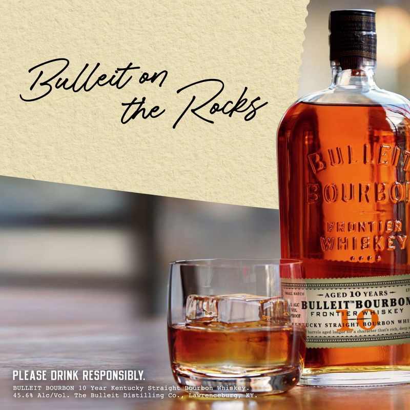 Bulleit 10yr Bourbon Whiskey - 750ml Bottle, 4 of 9