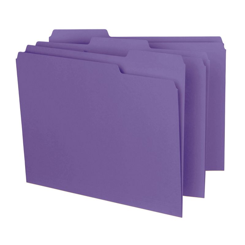 Smead Interior File Folder, 1/3-Cut Tab, Letter Size, 100 per Box, 3 of 7