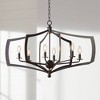 Minka Lavery Downton Bronze Chandelier 34" Wide Modern 6-Light Fixture for Dining Room House Foyer Kitchen Entryway Bedroom Home - 2 of 4