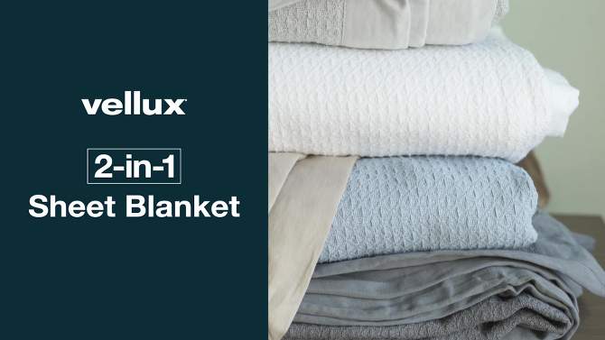 Full/Queen Sheet Blanket - Vellux, 2 of 10, play video