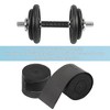 PiccoCasa Dumbbell Fishing Rod Racket Handle Sweat Absorbing Foam Nonslip Grip Tape Black 2 Pcs - 3 of 4