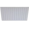 ALFI RAIN12S-BSS Solid Brushed Stainless Steel 12Inch Square Ultra Thin Rain Shower Head - 2 of 4