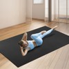 VEVOR Exercise Mat, Non Slip High Density Premium Yoga Mat, Exercise Yoga Mat for Men & Women, Fitness & Exercise Mat with Bag & Carry Strap (9x6ft) - 2 of 4