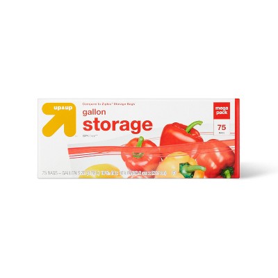 Quart Storage Bags - 50ct - Up & Up™ : Target