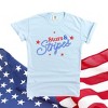 Simply Sage Market Women's Western Stars and Stripes Short Sleeve Garment Dyed Tee - 3 of 4