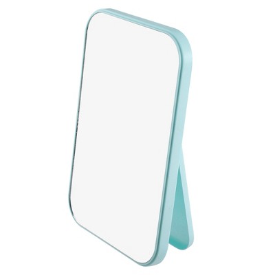 Unique Bargains Foldable Makeup Mirror Dressing Desk Bedroom Travel Portable Mirror for Girl Women