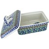 Blue Rose Polish Pottery 10 Ceramika Butter Tub - 2 of 3