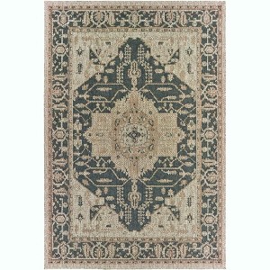 Oriental Weavers Latitude 001J3 Grey/ Gold Indoor/Outdoor Area Rug - 6'7" x 9'2" - 1 of 1