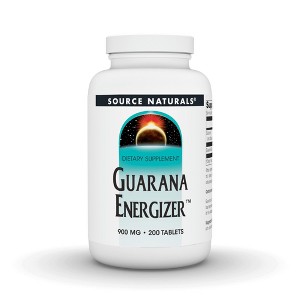 Guarana Energizer 900mg by Source Naturals, Inc.  -  200 Tablet - 1 of 3