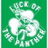 Juniors Womens Marvel St. Patrick's Day Black Panther Luck T-Shirt - 2 of 4